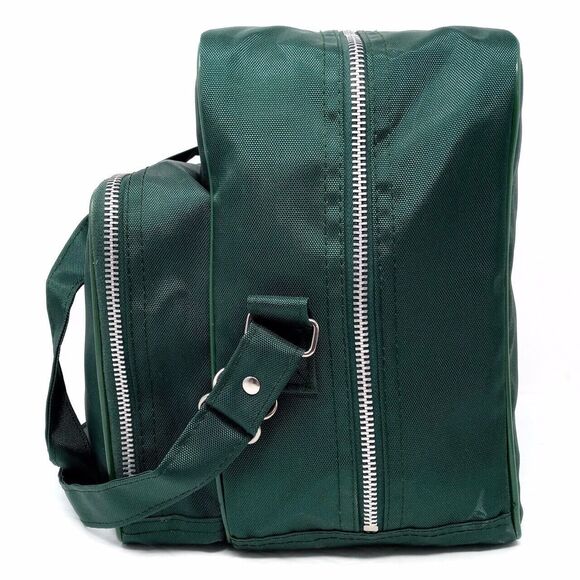 *READ* Vintage Oldsmobile Green Crossbody Side Shoulder Strap Travel Bag - Picture 4 of 16